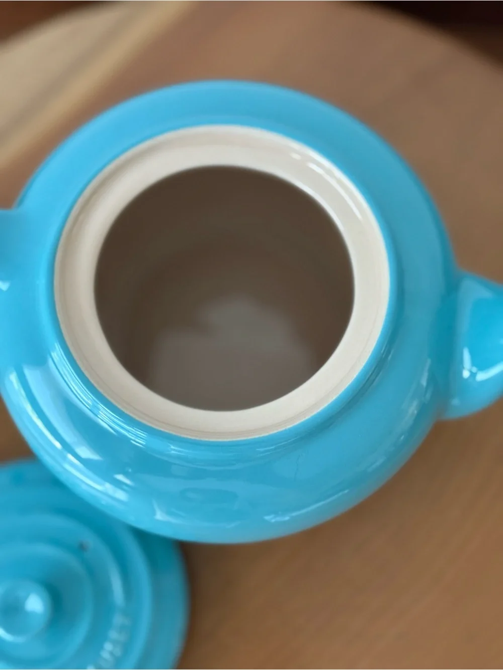 Le Creuset Classic Teapot in Caribbean Blue 1.3L
